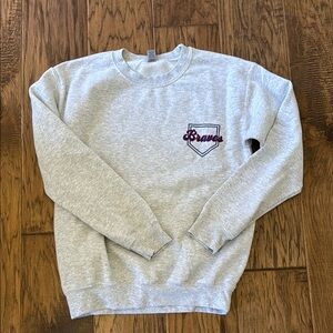 Gray Crewneck Sweater- Wallen